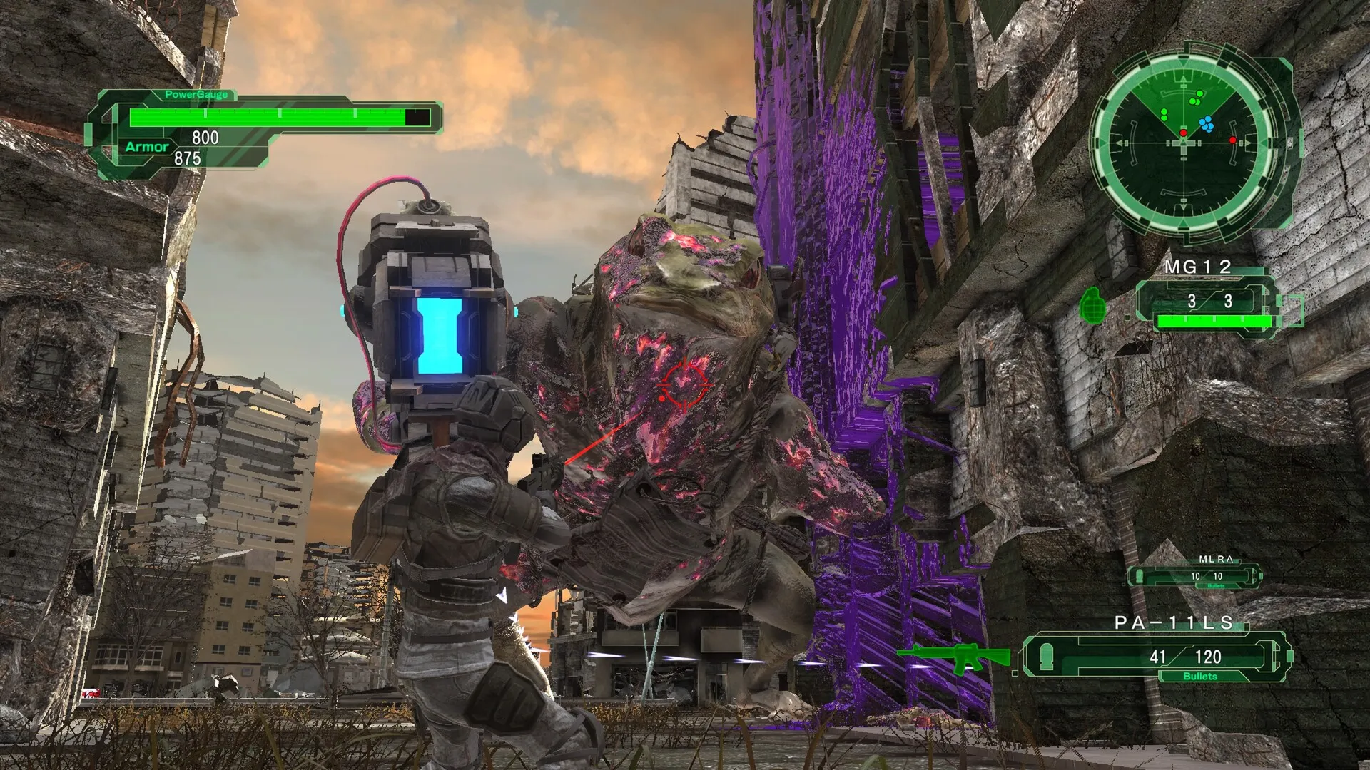 EARTH DEFENSE FORCE 6: скриншот 7
