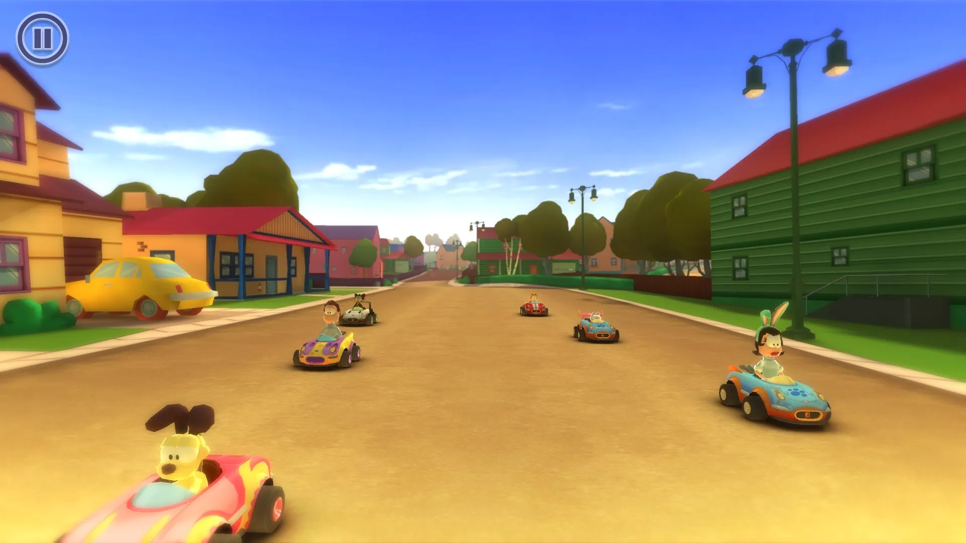 Garfield Kart: скриншот 1