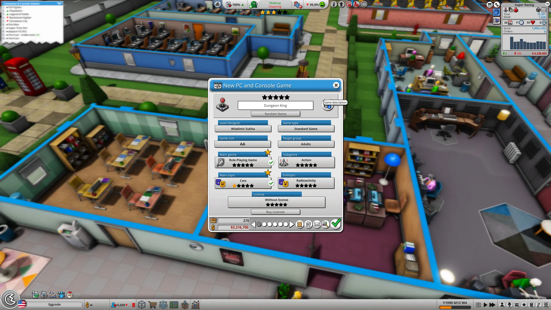 Mad Games Tycoon 2: скриншот 6