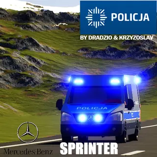 Mercedes-Benz Sprinter. Polska Policja | Polish Police