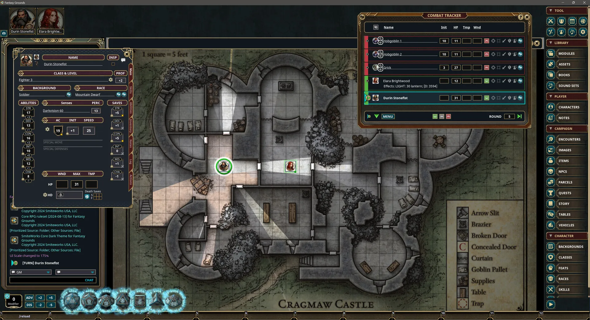 Fantasy Grounds VTT: скриншот 3