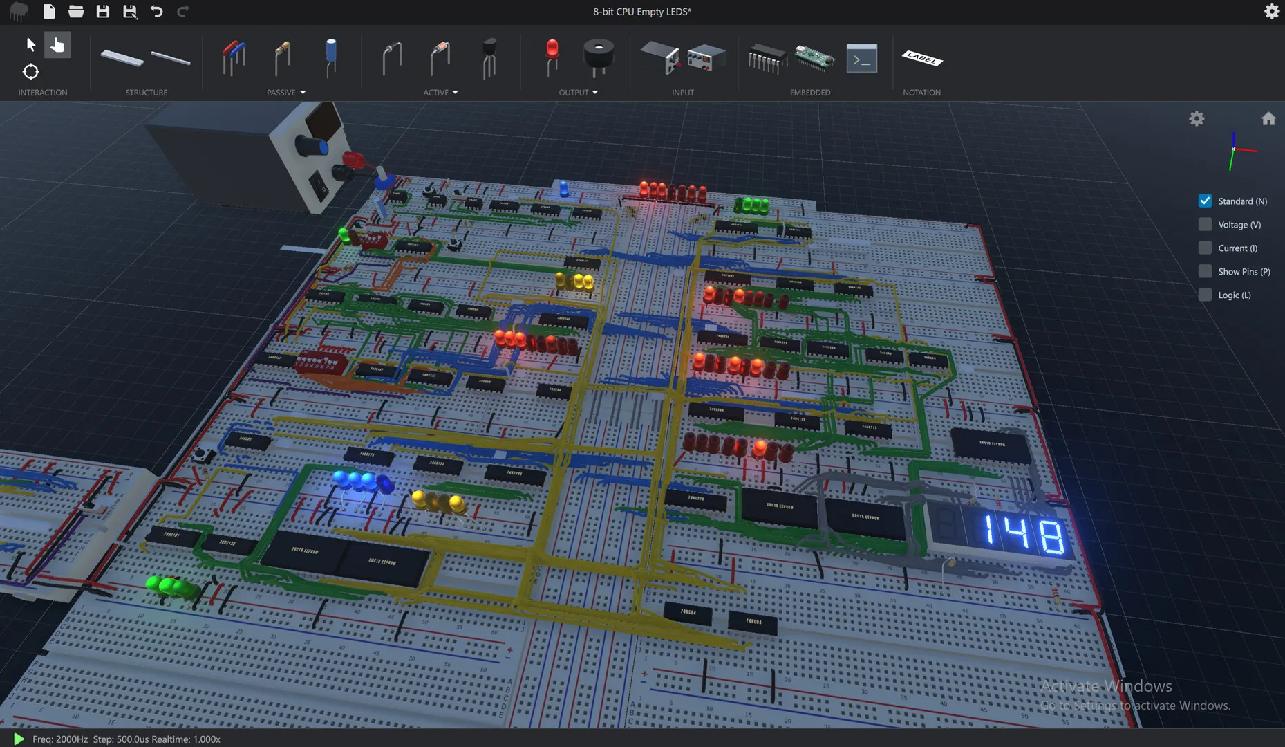 CRUMB Circuit Simulator: скриншот 3