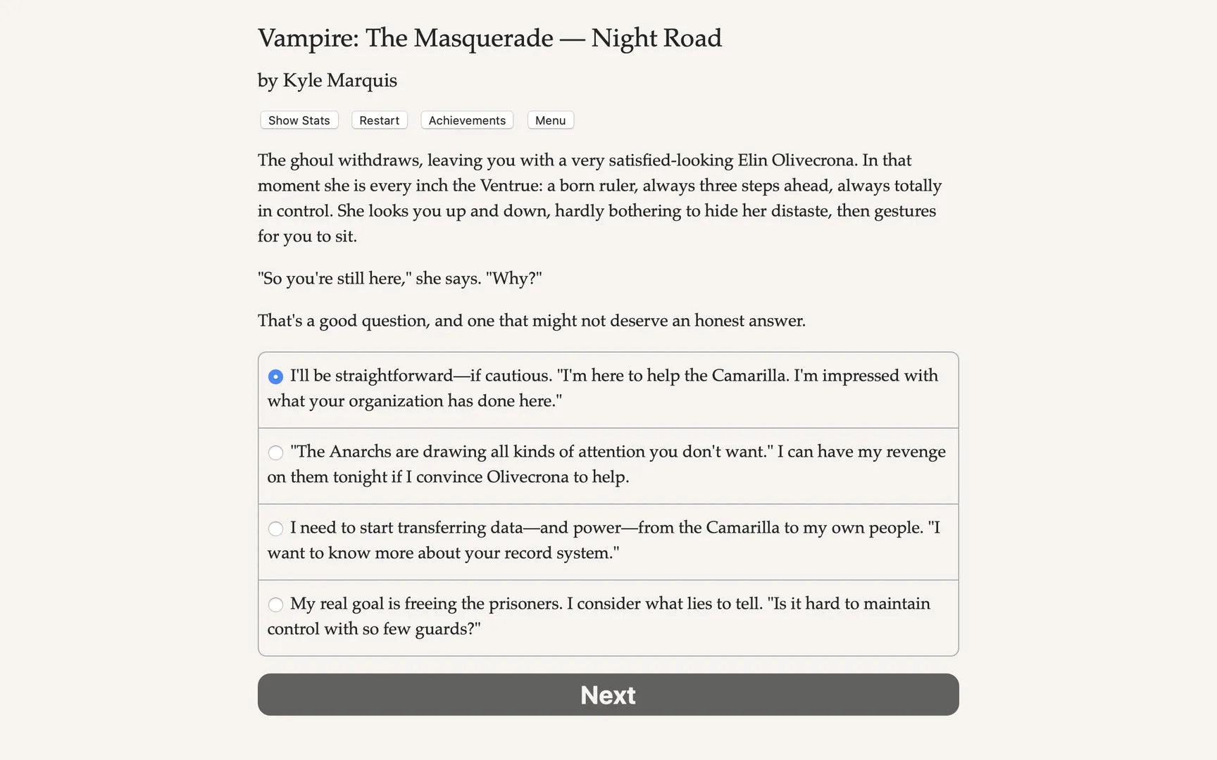Vampire: The Masquerade — Night Road: скриншот 6
