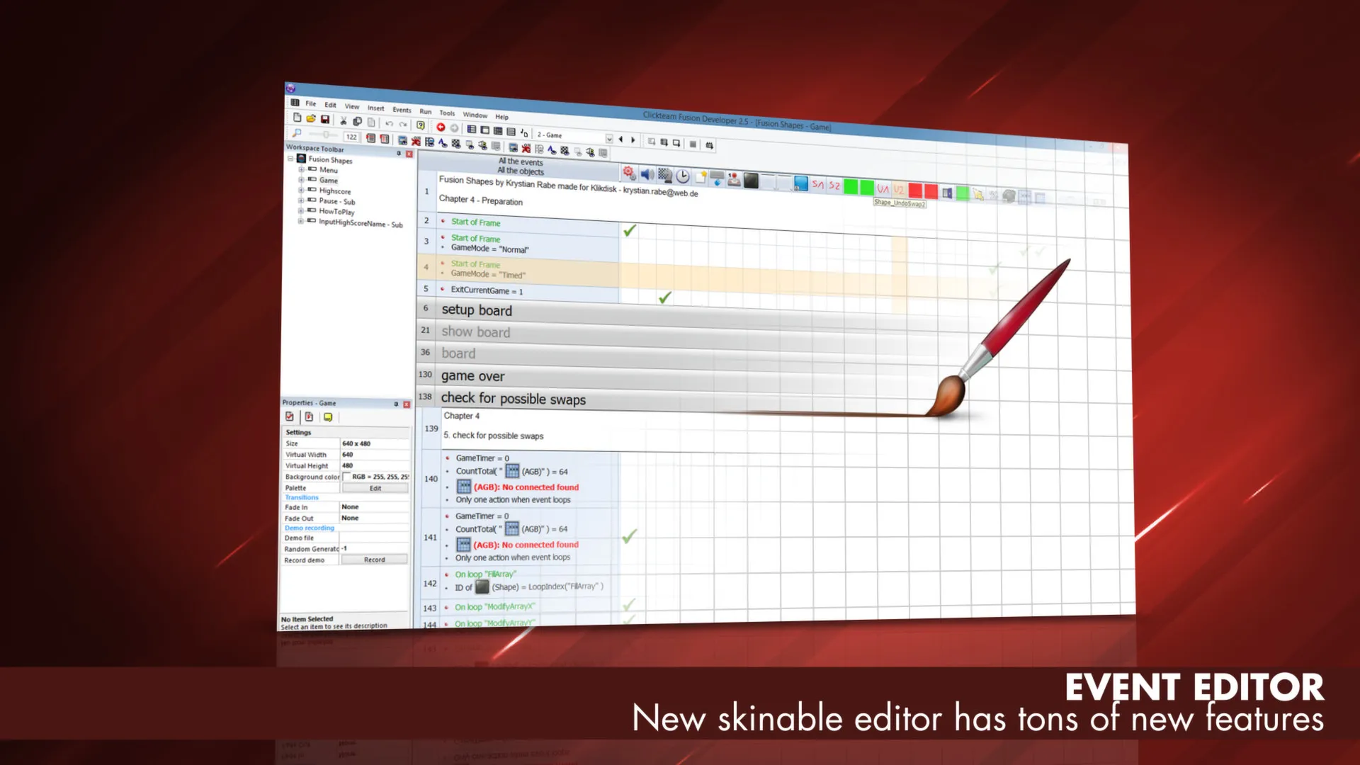 Clickteam Fusion 2.5: скриншот 2
