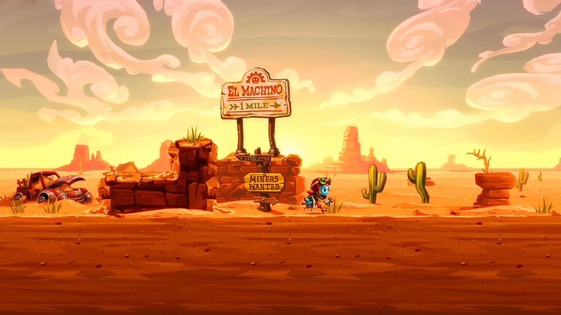 SteamWorld Dig 2: скриншот 1