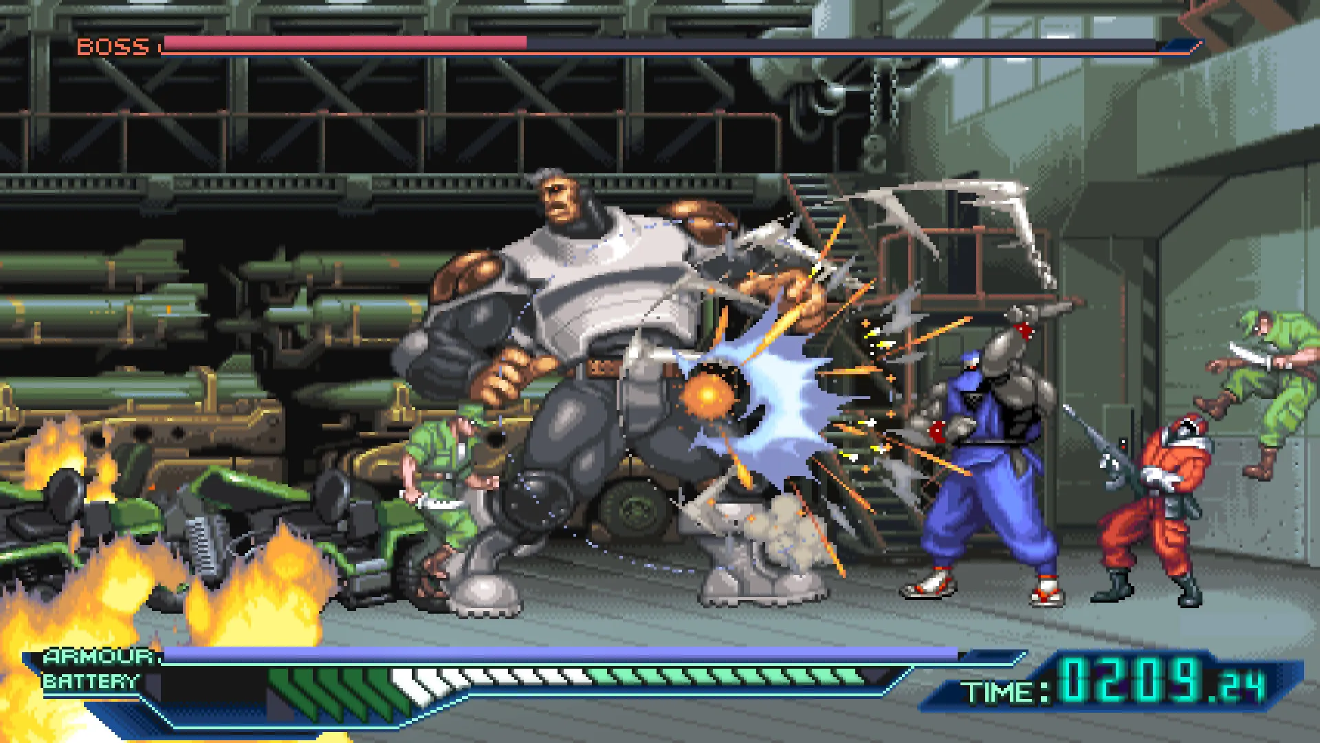 The Ninja Saviors: Return of the Warriors: скриншот 2