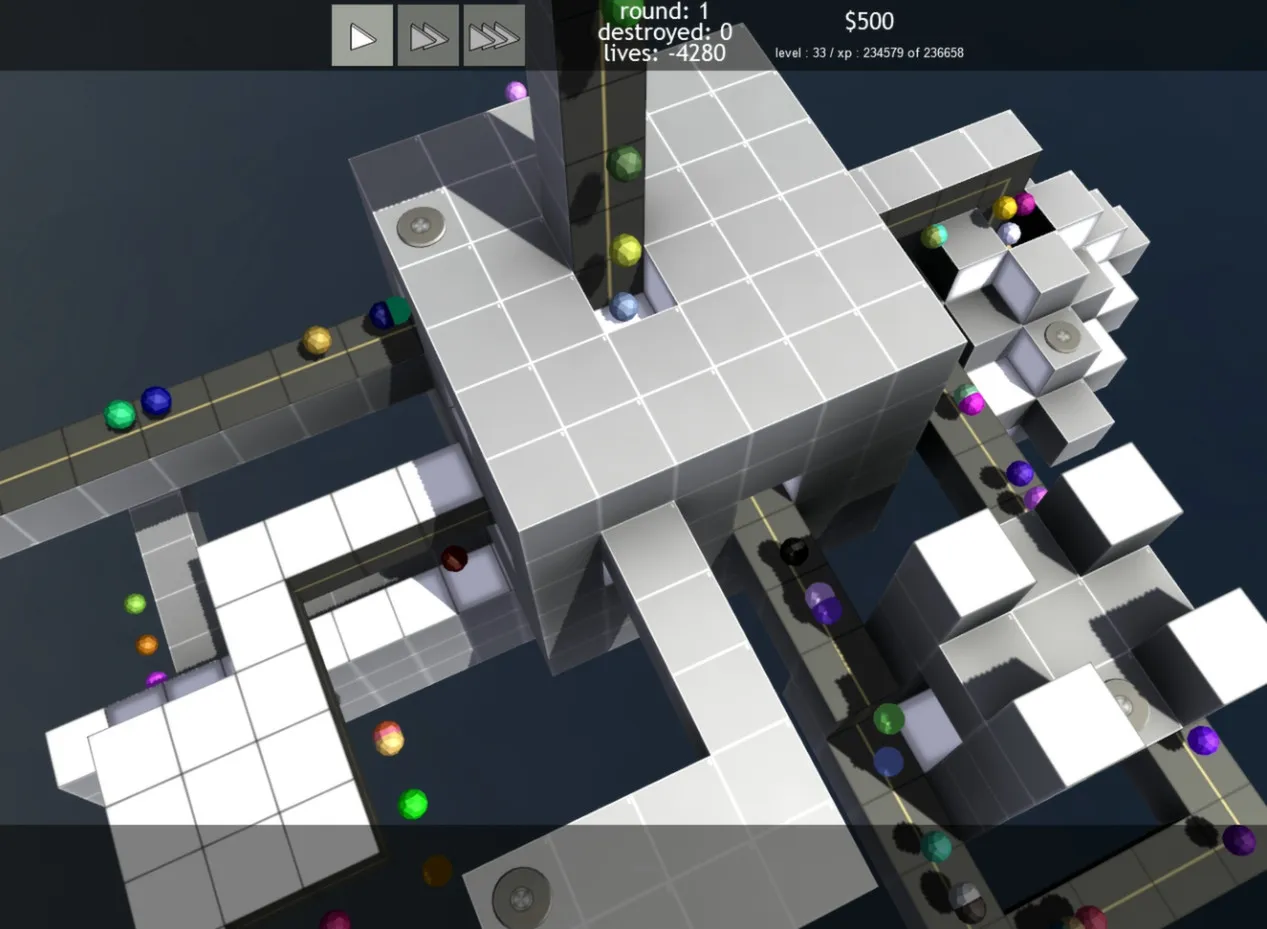 Terrorhedron Tower Defense: скриншот 2