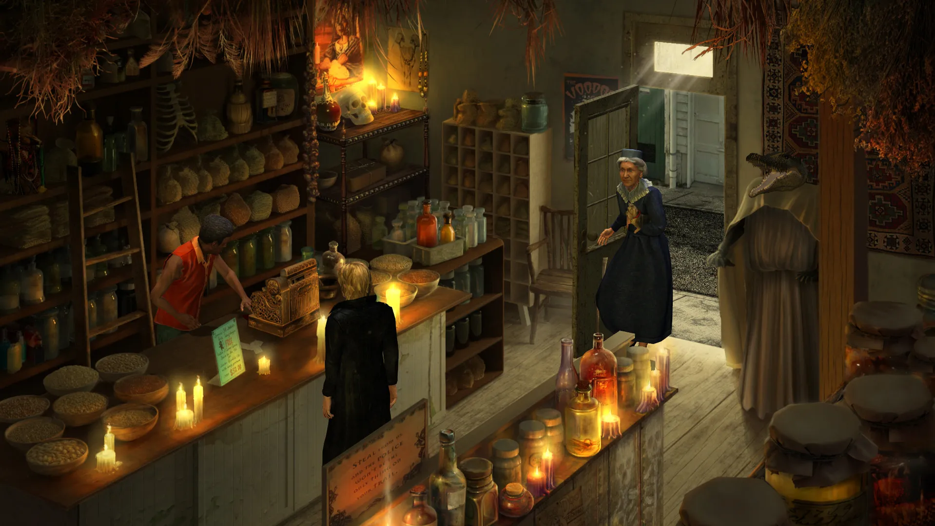 Gabriel Knight: Sins of the Fathers 20th Anniversary Edition: скриншот 2