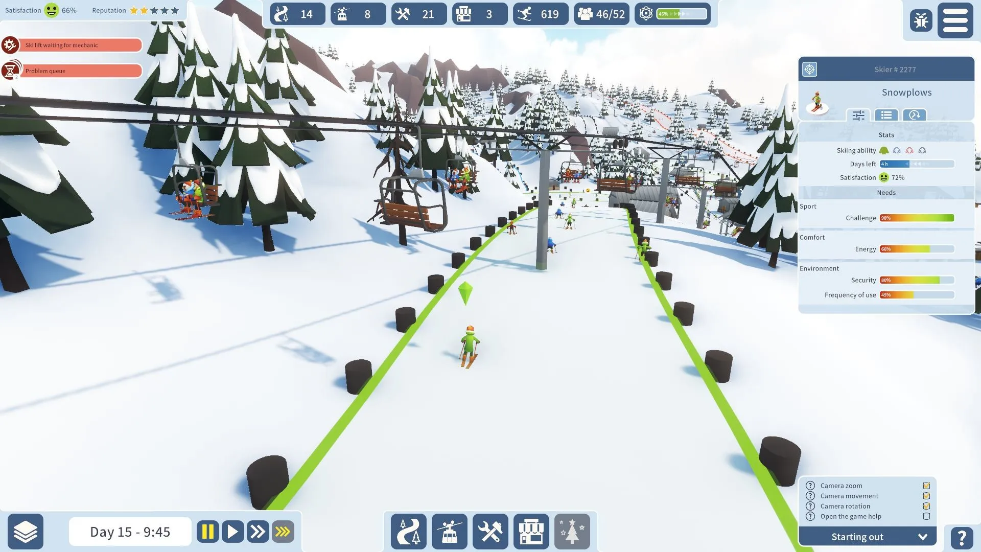 Snowtopia: Ski Resort Builder: скриншот 6