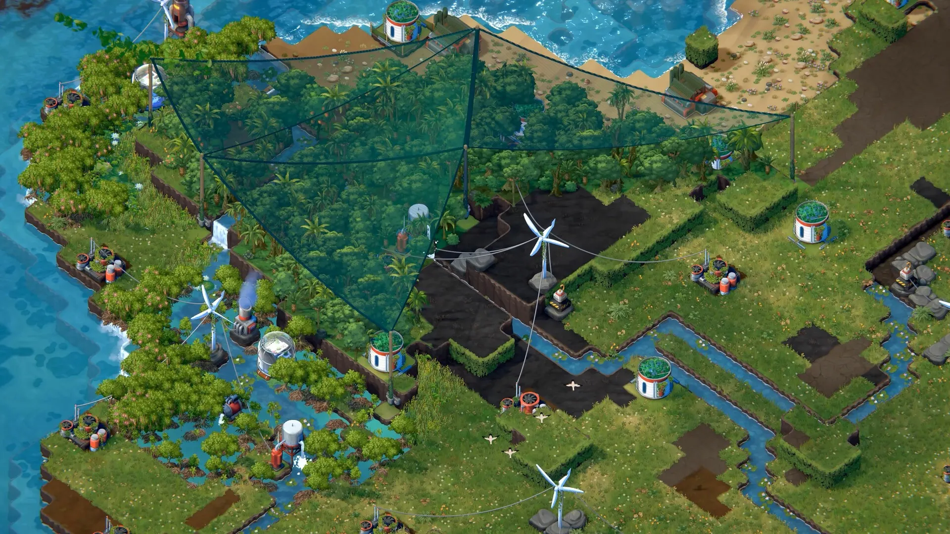 Terra Nil: скриншот 6