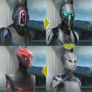 Animated Synthetic Portraits