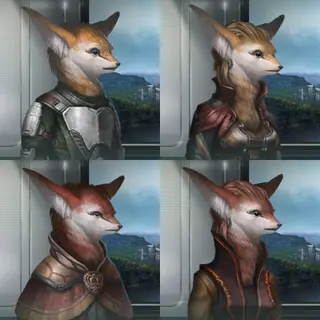 Dimorphism - Fox Portraits
