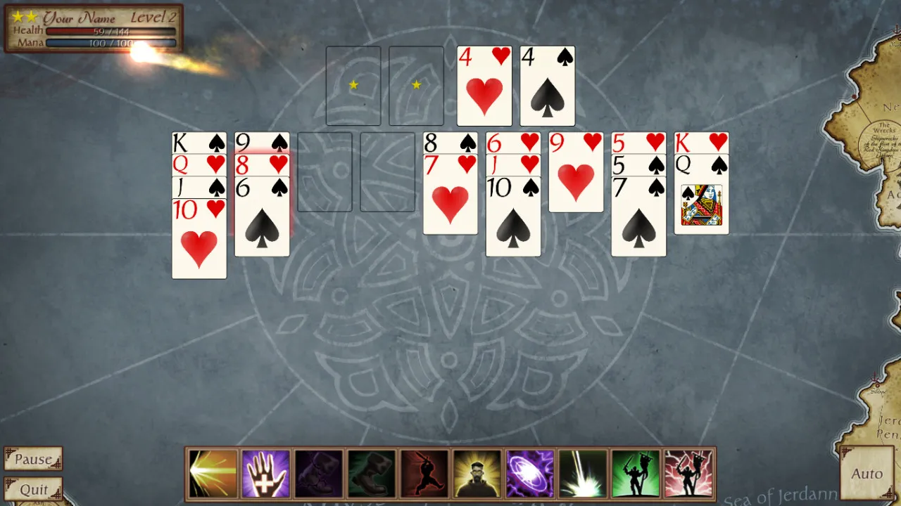 FreeCell Quest: скриншот 2