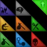 Color coded pop status icons