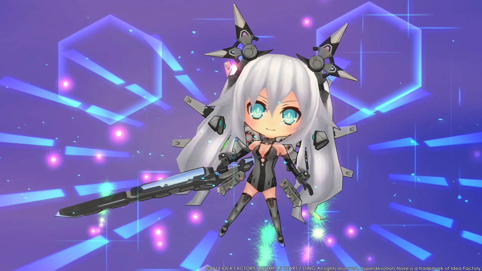 Hyperdevotion Noire: Goddess Black Heart (Neptunia): скриншот 2