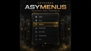 ASYGAMES ASYMENUS UI