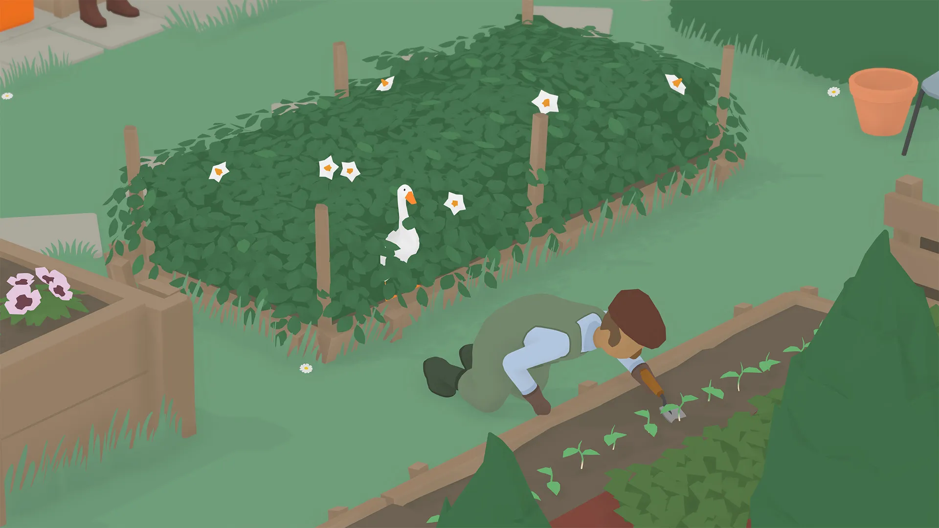 Untitled Goose Game: скриншот 6