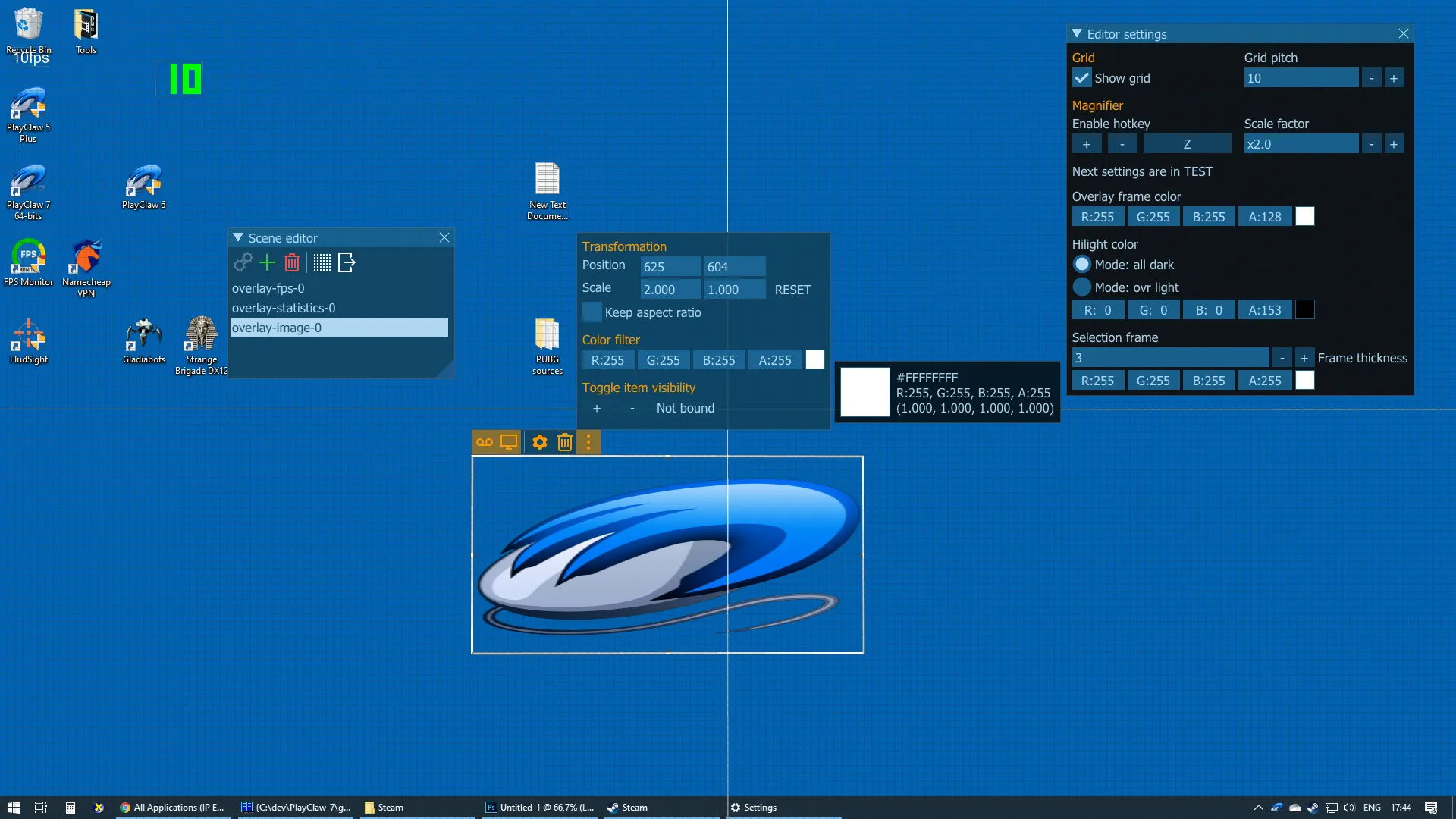PlayClaw 7 - Game Overlays, Recording and Streaming: скриншот 2