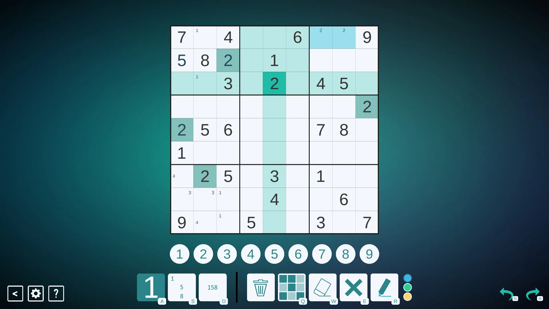Classic Sudoku: скриншот 1
