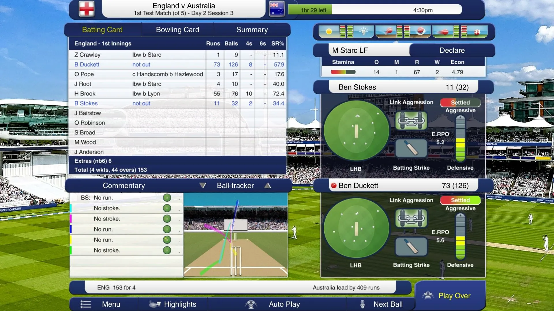 Cricket Captain 2023: скриншот 2
