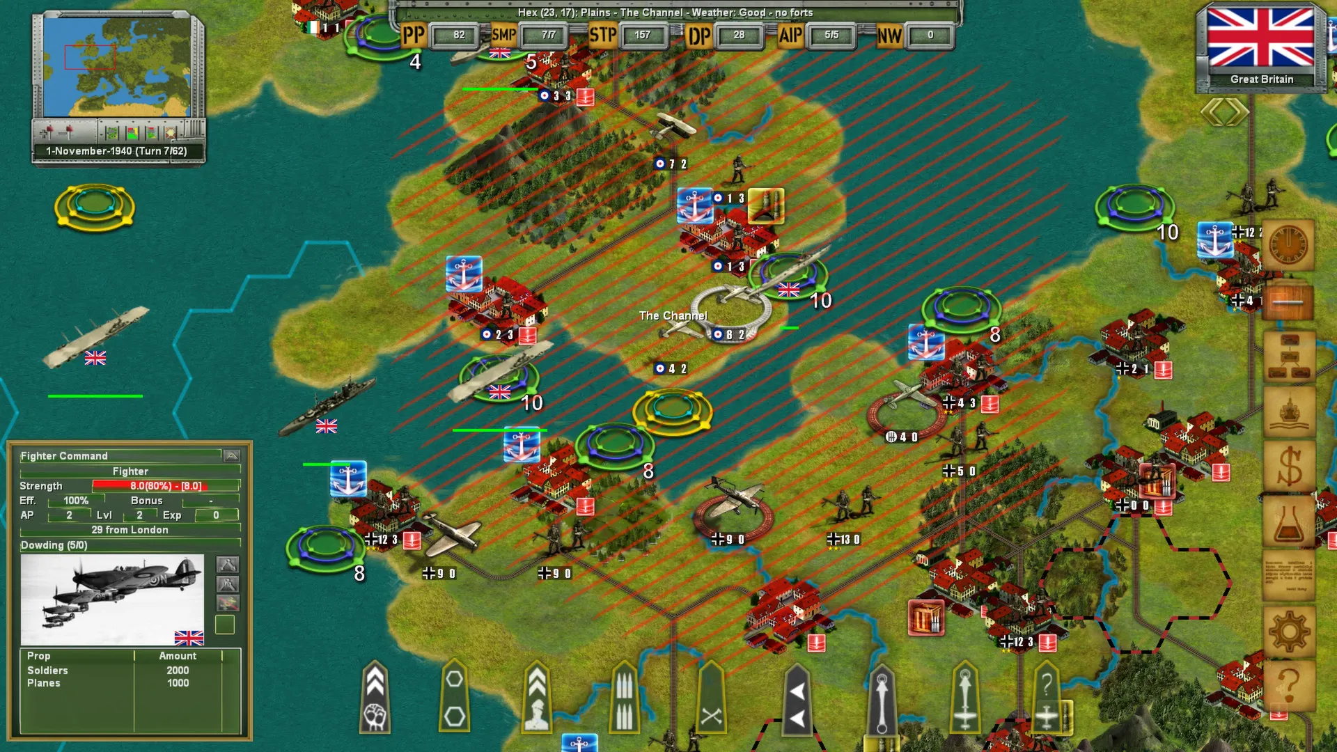 Strategic War in Europe: скриншот 3