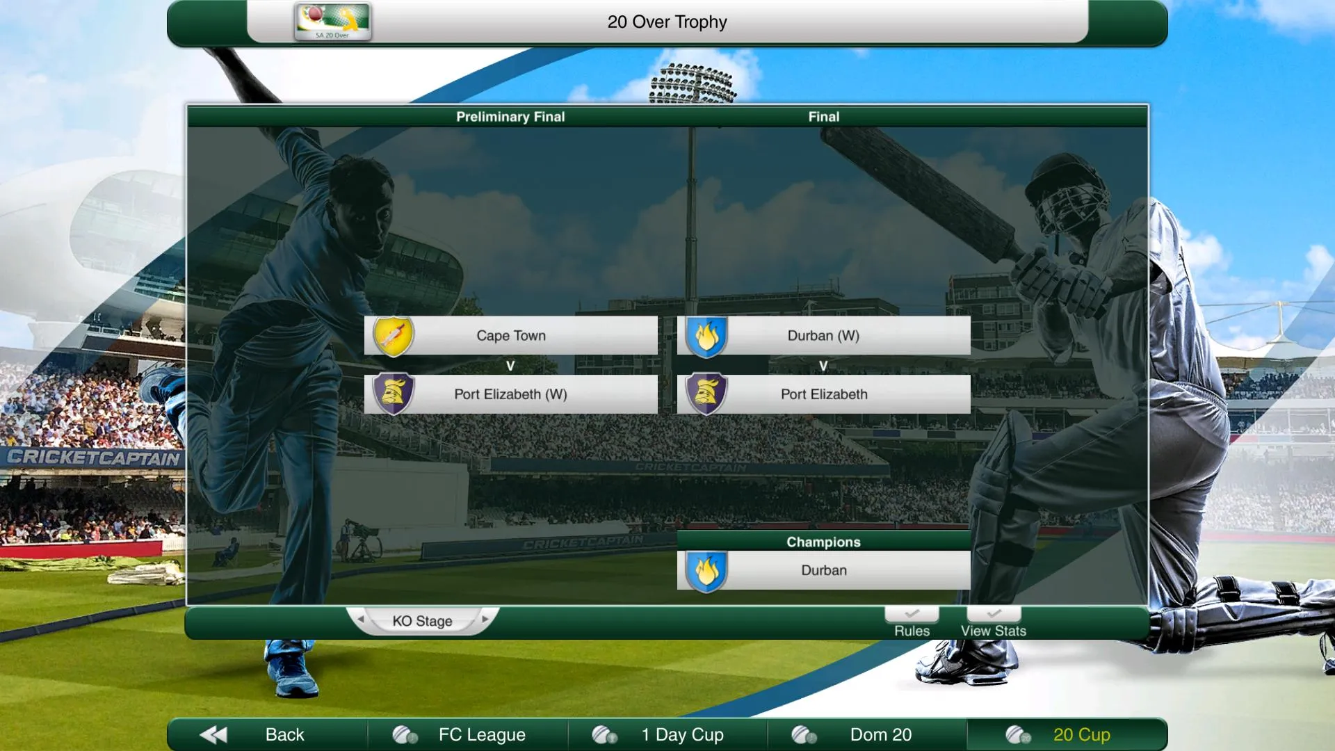 Cricket Captain 2019: скриншот 8