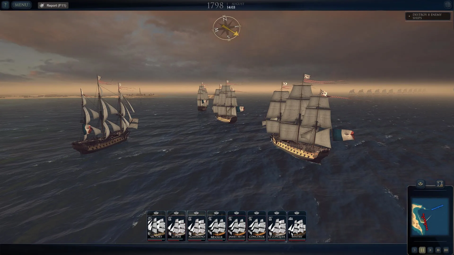 Ultimate Admiral: Age of Sail: скриншот 5