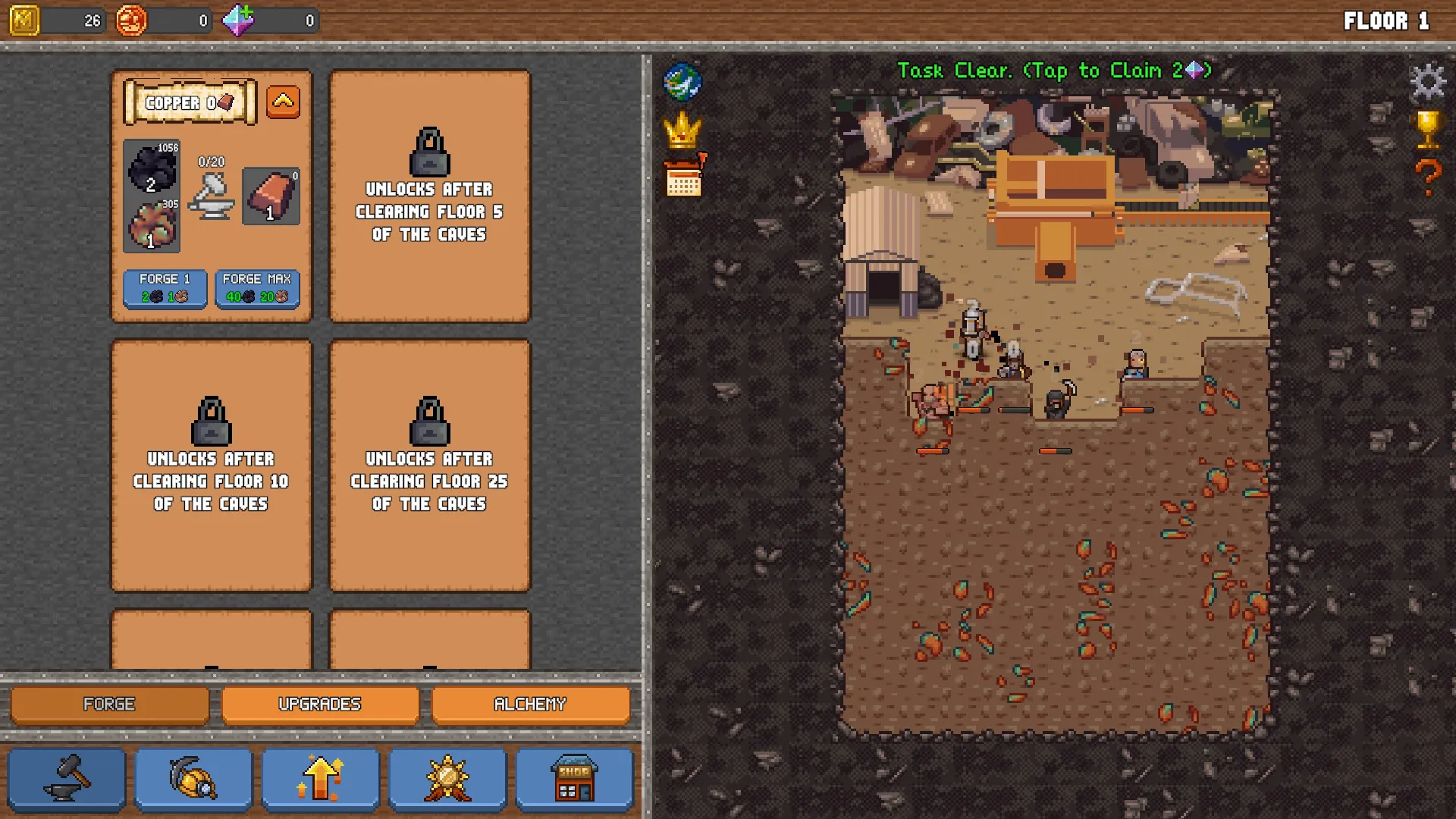 Idle Cave Miner: скриншот 4
