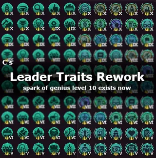 C.'s Leader Traits Rework
