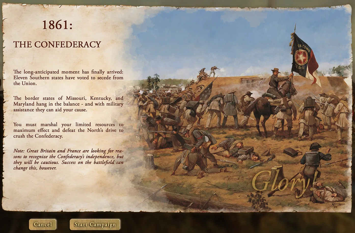 Victory and Glory: The American Civil War: скриншот 7