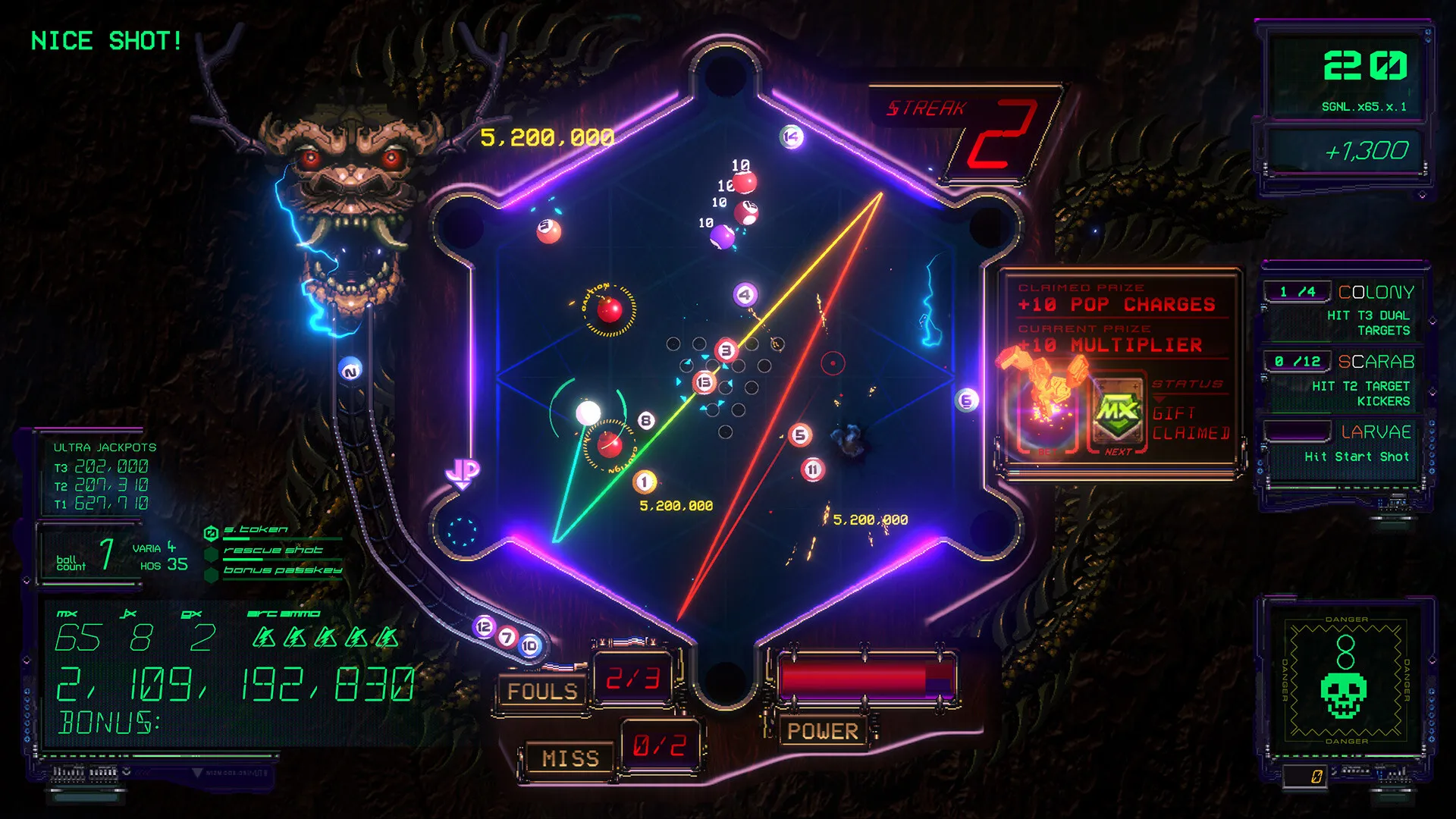 XENOTILT: HOSTILE PINBALL ACTION: скриншот 5