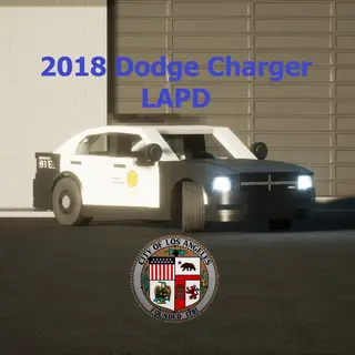 2018 Dodge Charger LAPD