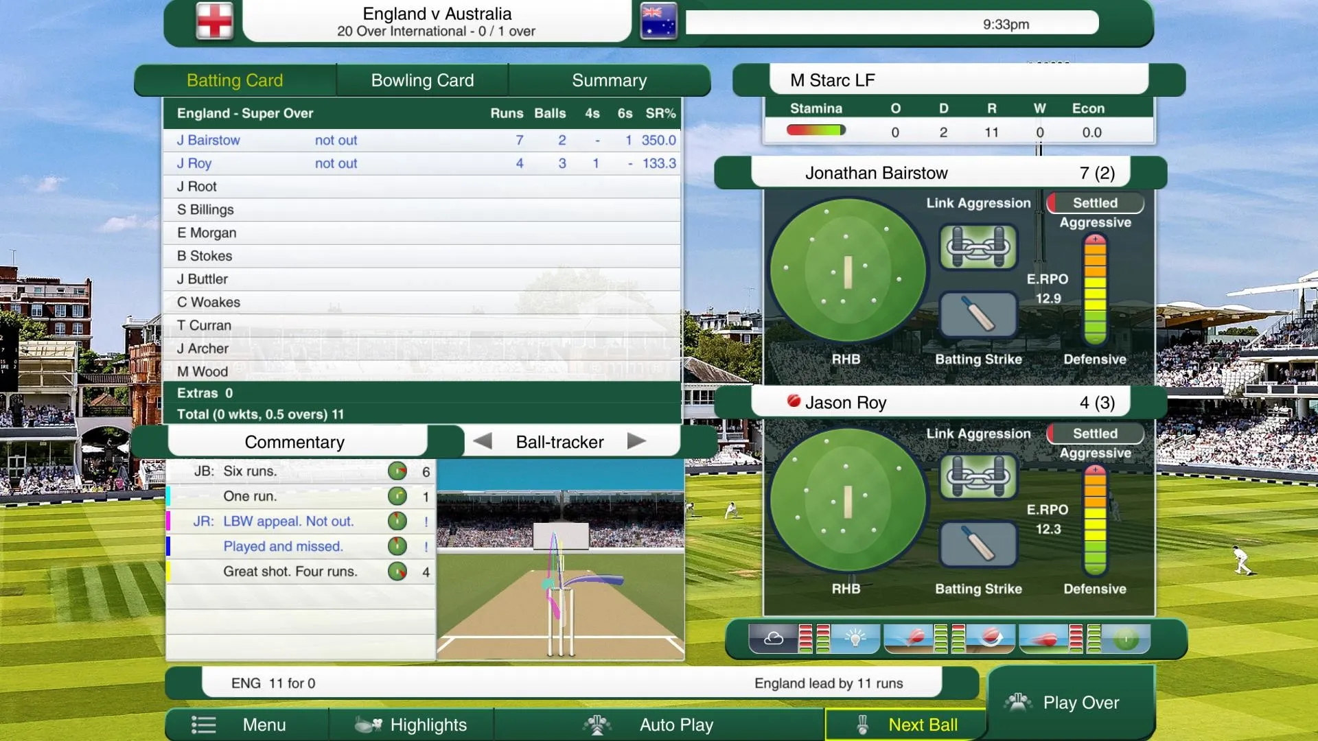 Cricket Captain 2021: скриншот 6