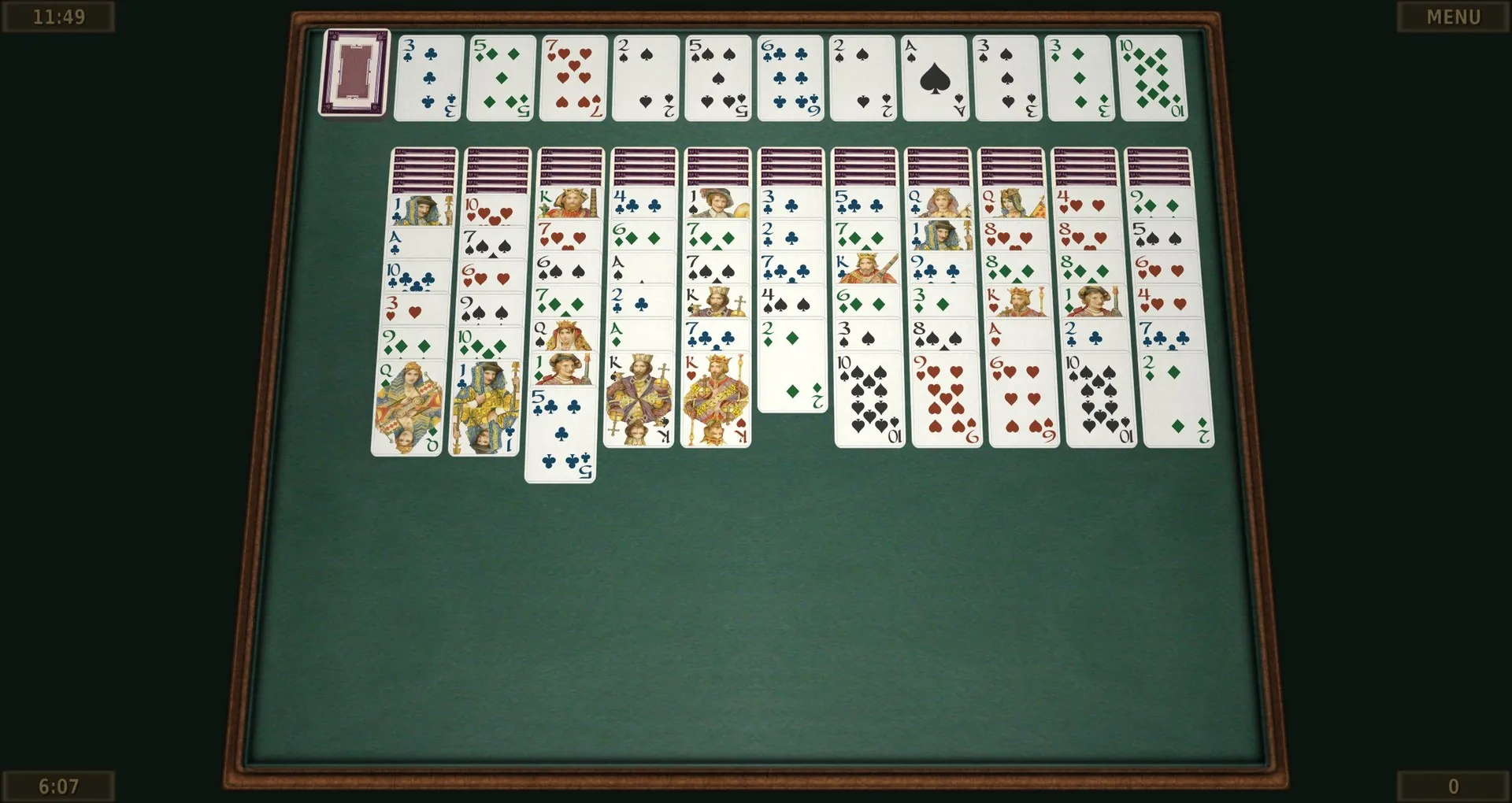 Solitaire 3D: скриншот 3