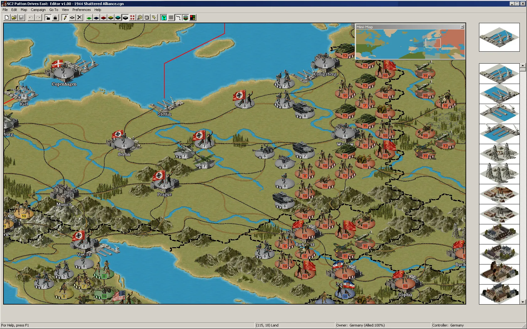 Strategic Command Classic: WWII: скриншот 8