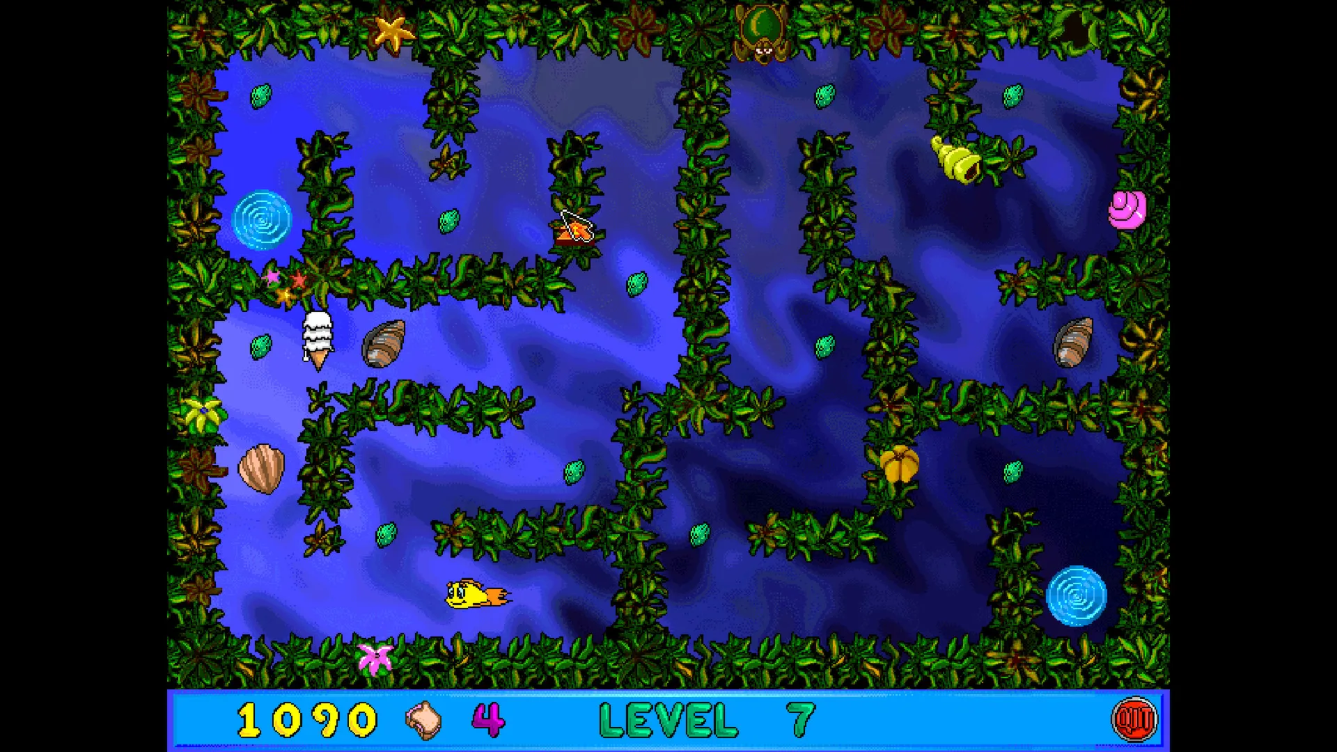 Freddi Fish and Luther's Maze Madness: скриншот 2