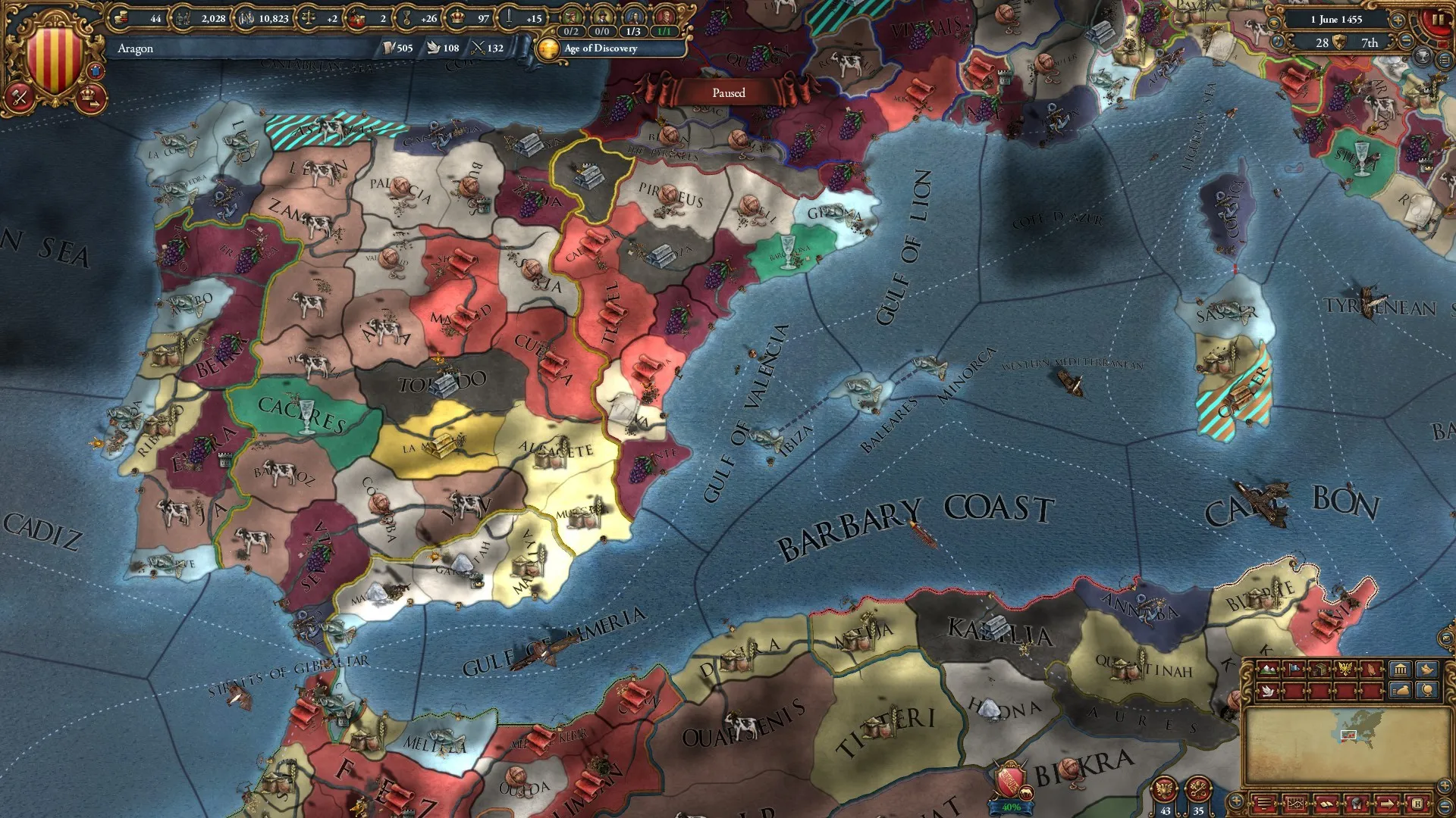 Europa Universalis IV: скриншот 3