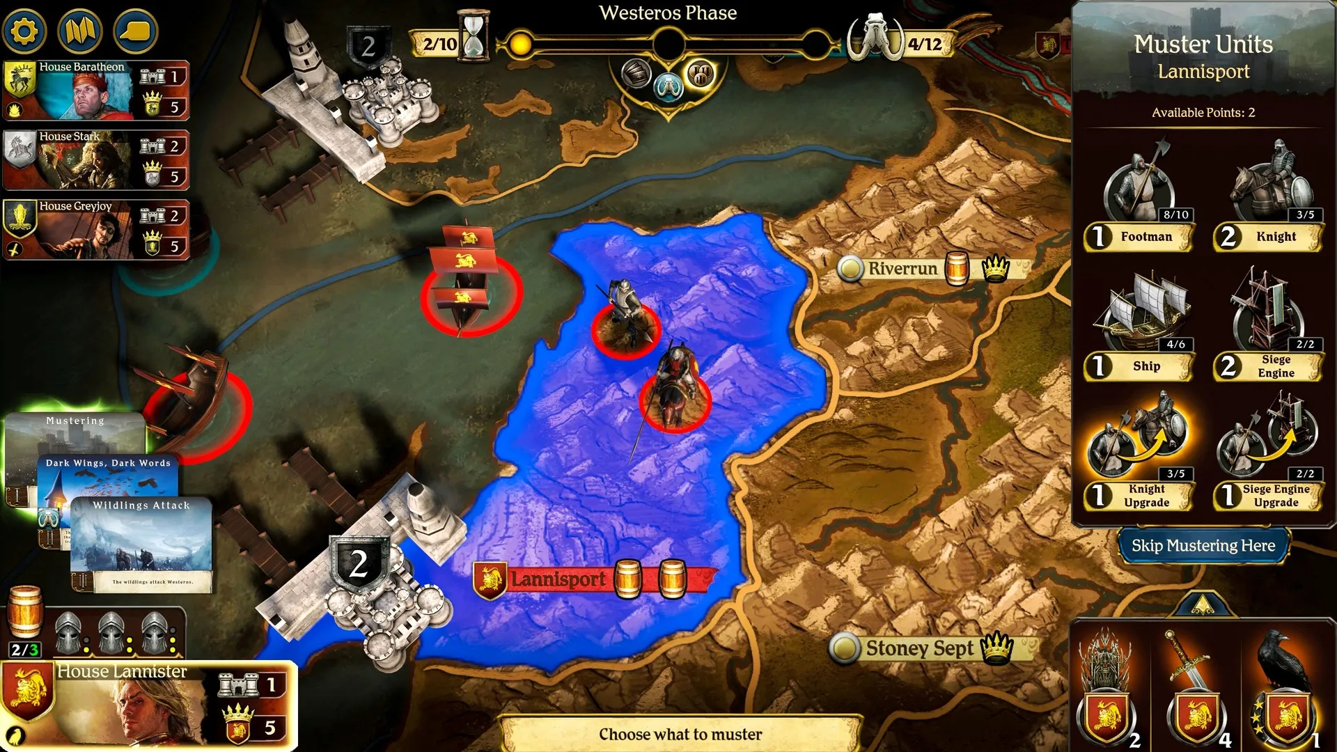 A Game of Thrones: The Board Game - Digital Edition: скриншот 5
