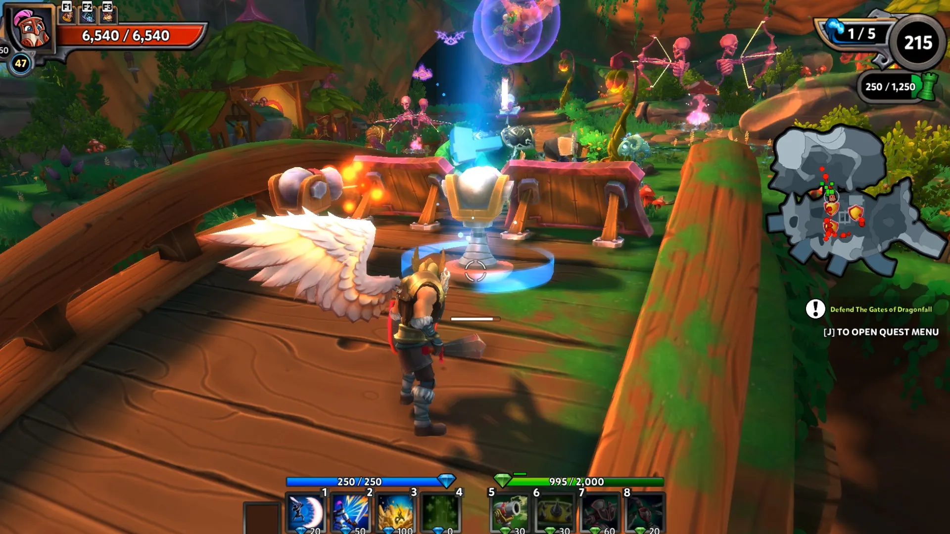Dungeon Defenders II: скриншот 2