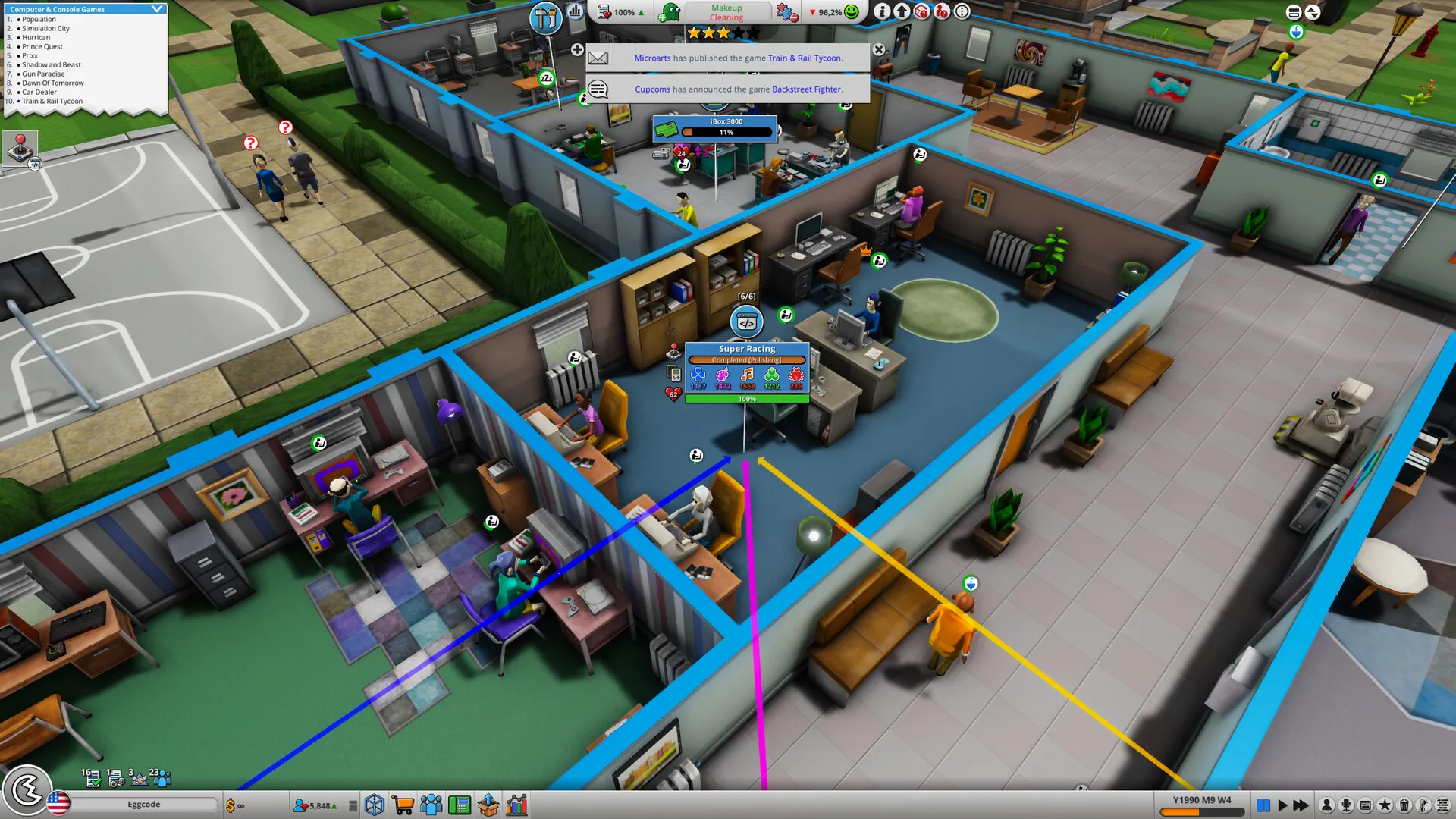 Mad Games Tycoon 2: скриншот 3