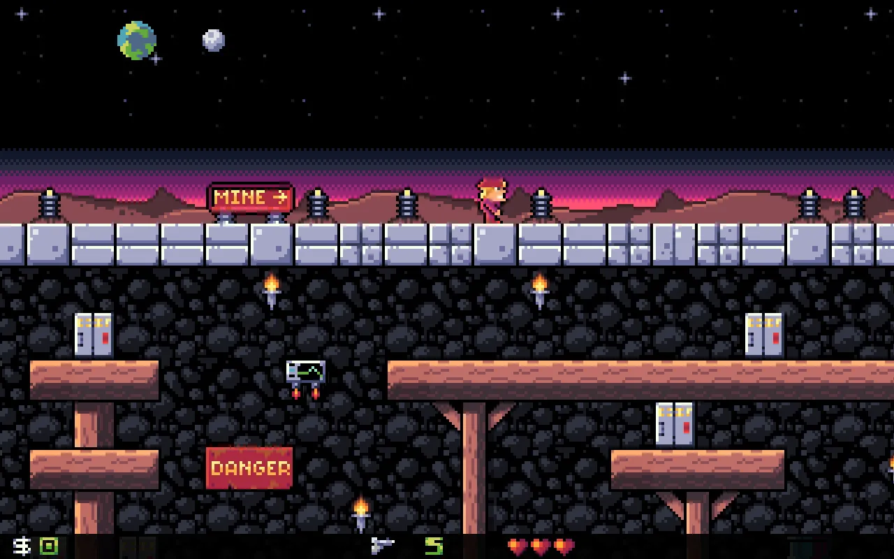 Crystal Caves HD: скриншот 1