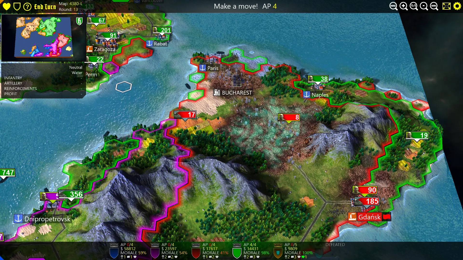 Hex Empire 3: скриншот 6