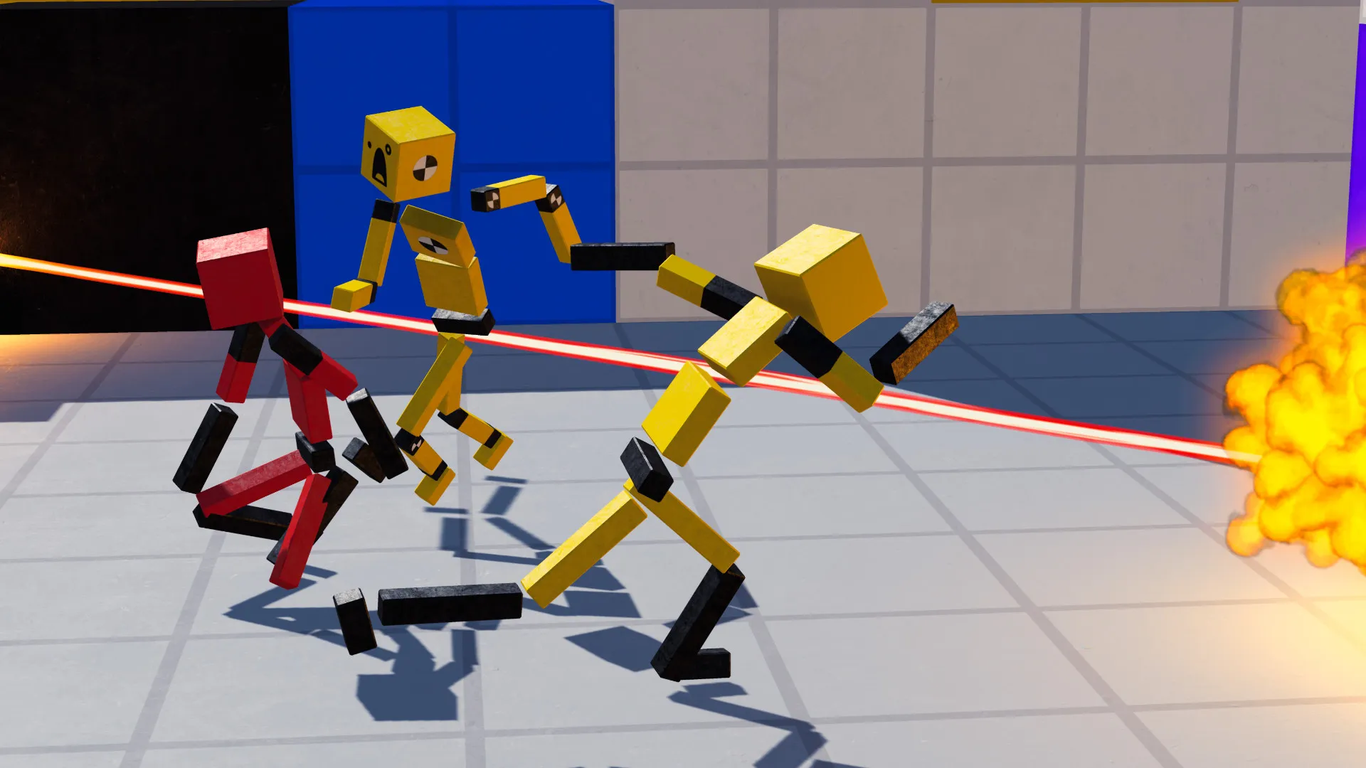 Fun with Ragdolls: The Game: скриншот 1