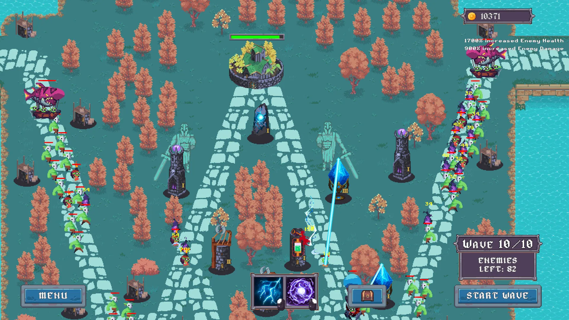 Goblin Buster: Incremental Tower Defense: скриншот 1
