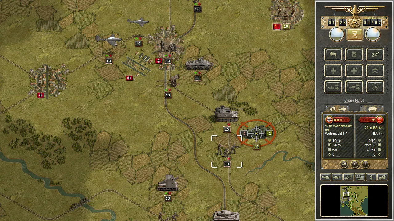 Panzer Corps Gold: скриншот 1