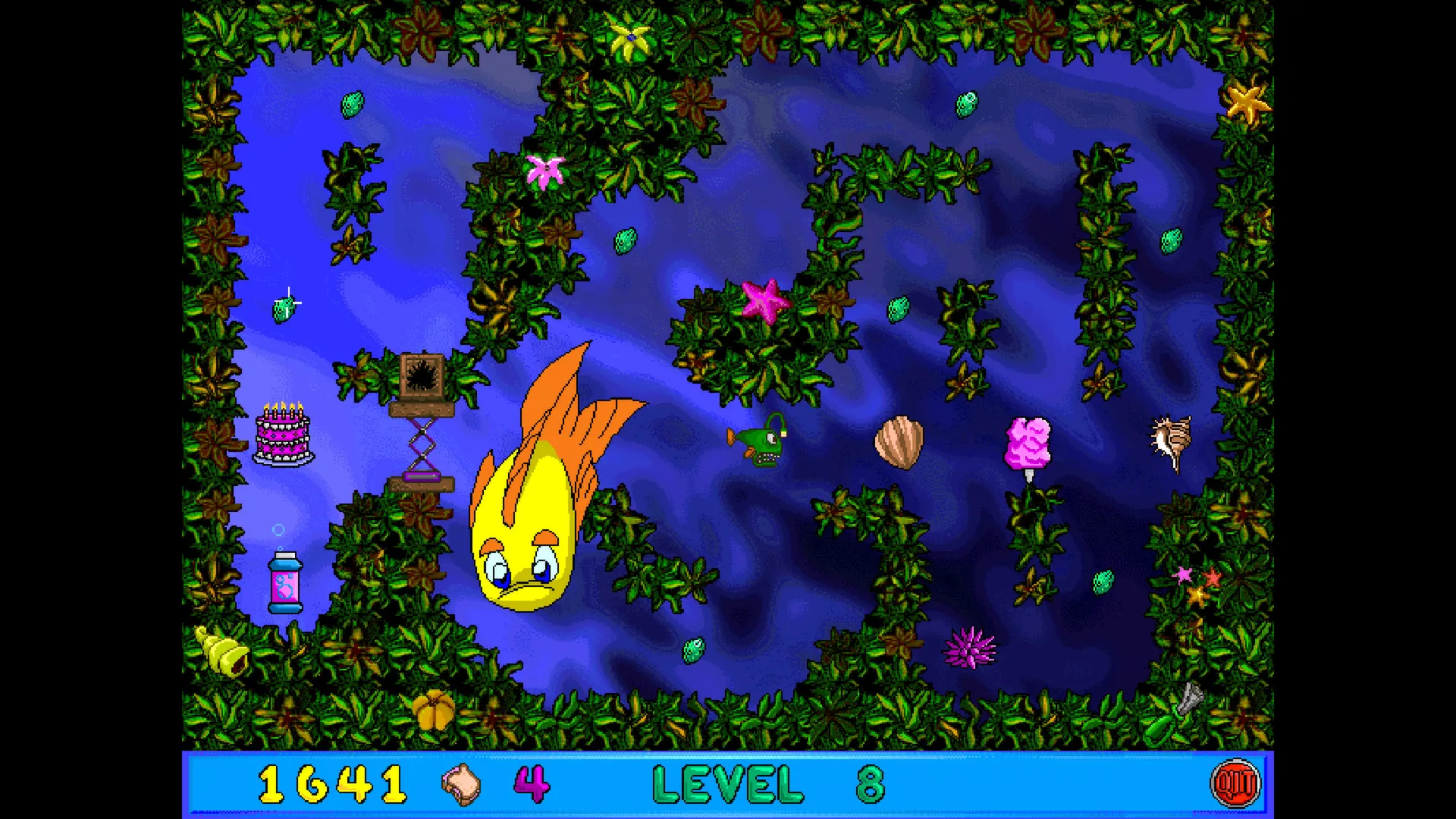 Freddi Fish and Luther's Maze Madness: скриншот 3