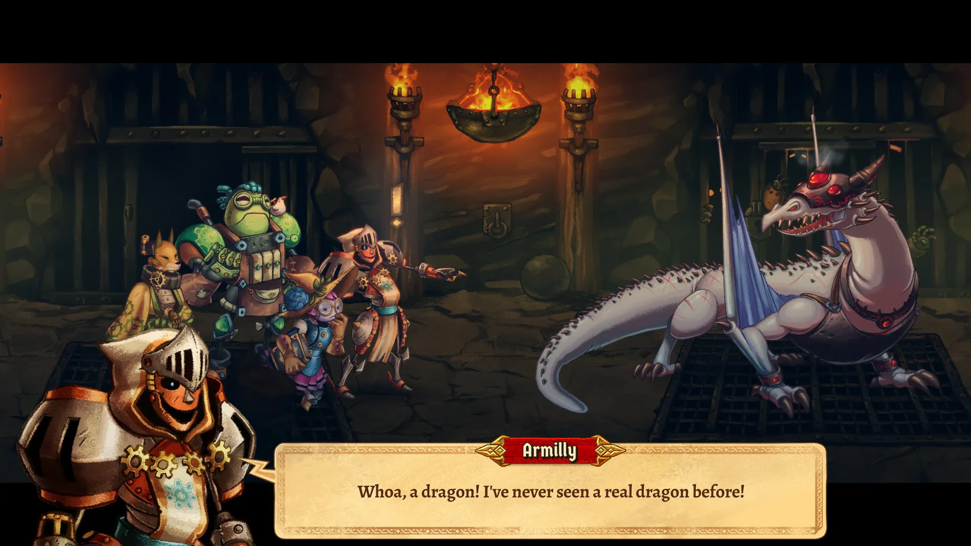 SteamWorld Quest: Hand of Gilgamech: скриншот 8