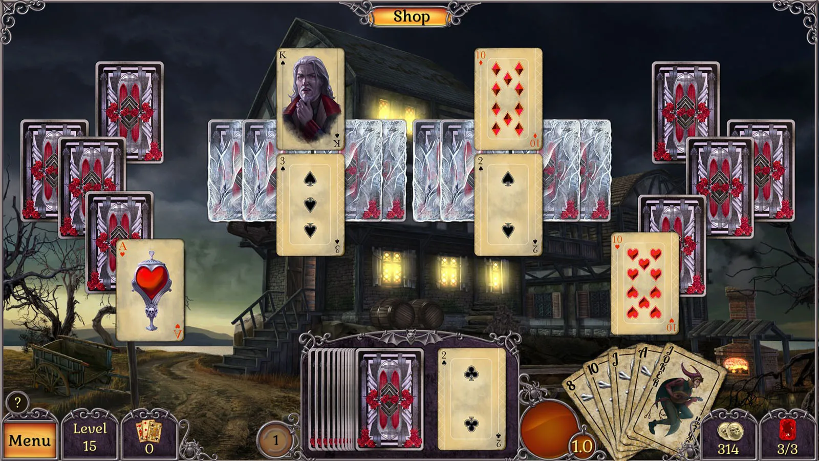 Jewel Match Twilight Solitaire: скриншот 6