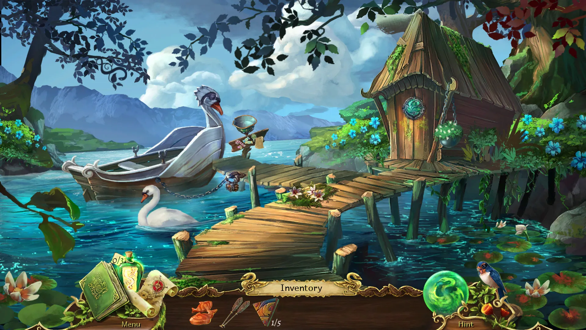 Grim Legends 2: Song of the Dark Swan: скриншот 1
