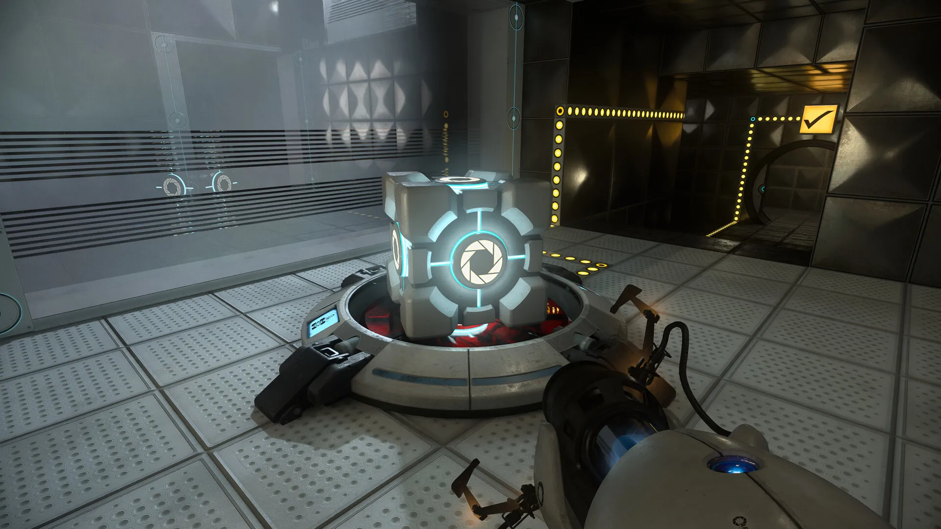 Portal with RTX: скриншот 3